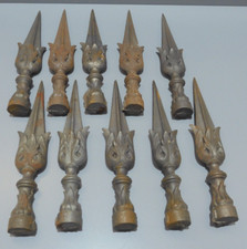 -10 GRANDES POINTES en FONTE