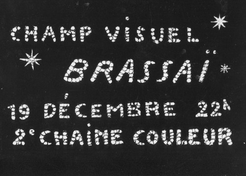 Brassai photo carte avec - brassai., photo-carte