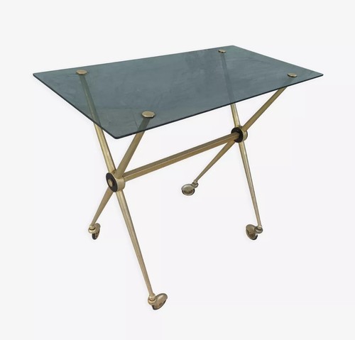 Desserte vintage laiton et - desserte,