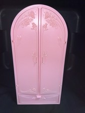 1987 Mattel Barbie SWEET ROSES Armoire Wardrobe Closet 13” Tall