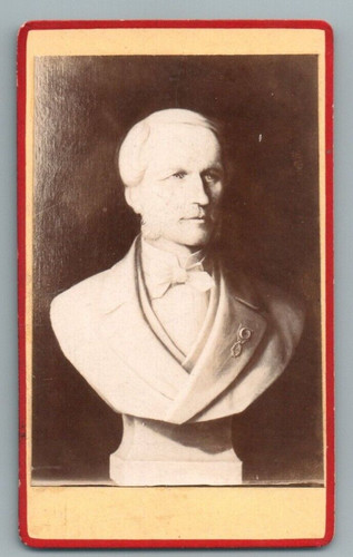 Cdv buste homme statue - homme,