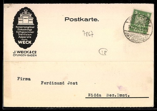 Carte postale öflingen - postale, Öflingen-baden