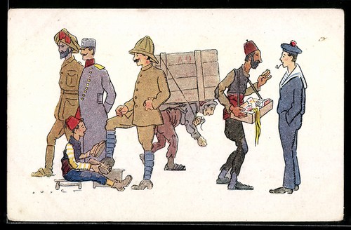 Les petits commerces - ,, soldat