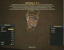 Fallout 76 - PC - New Sturdy