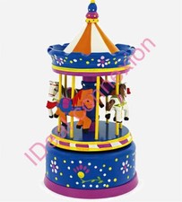 Boite à musique Carrousel bleu
