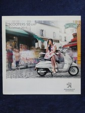 2015 Peugeot Vogue Ludix Kisbee Django Streetzone Jet C-tech Speedfight Brochure