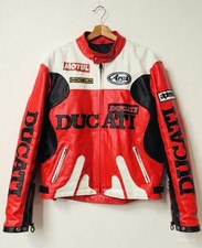 blouson moto cuir DUCATI