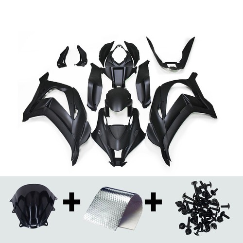 Matte black bodywork for - black,