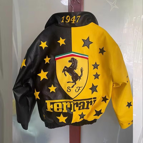 Veste ferrari cuir - ferrari,