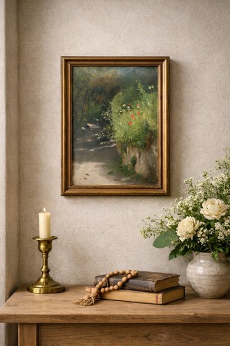 Tableau ancien vers 1880 - , –