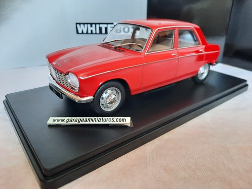 Peugeot 204 rouge 1968 - peugeot,