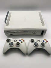 Console Microsoft Xbox 360 60go +2  Manettes + Câbles + 3 Jeux En Loose