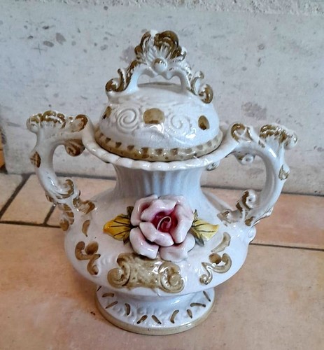 Vase porcelaine italienne - en,