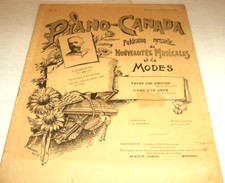 15 déc. 1894 REVUE, PIANO-CANADA DE NOUVEAUTÉS MUSICALES ( PARTITIONS)