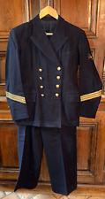 Militaria: jacket + sound pants pure wool of the Navy ref MA5