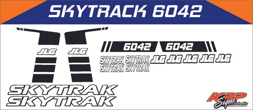 Skytrack 6042 vinyl decal - 6042, set