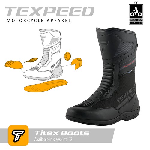 Bottes cuir moto - bottes,
