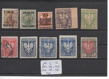 Pologne , Série YT , Timbres
