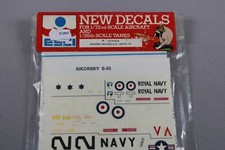 ZC2862 ESCI 1/72 Helicopter 77 Decals USA GB Sikorsky Sea King S55 Vertol