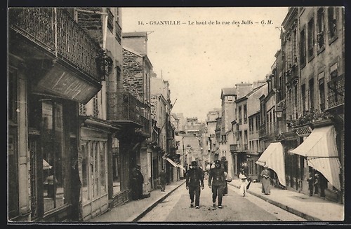 Cpa granville haut - le,