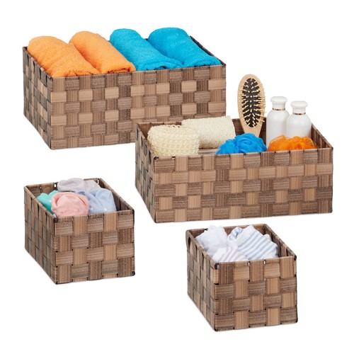 Panier tresse rangement