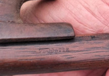 Old double Bass bow archet contrebasse stamped PECCATTE