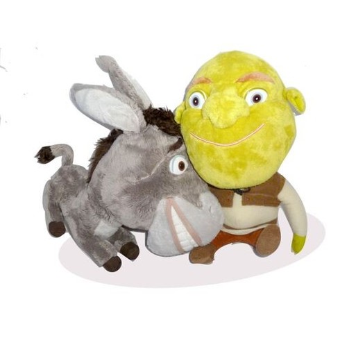 Lot peluches shrek et - lot, 2