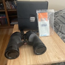 Near Mint Nikon Binoculars 7x50 7.3° HP JAPAN, with Case