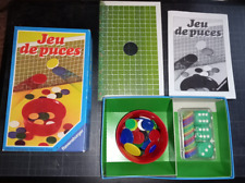 Vintage lot Jeu De Puces RAVENSBURGER - MANQUES JETONS plastique + dés 421