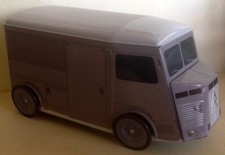 Citroen truck H or HY sheet metal box grey sheet metal white roof (empty)