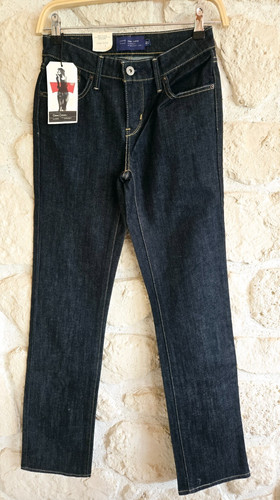 Jeans bleu demi - , curve