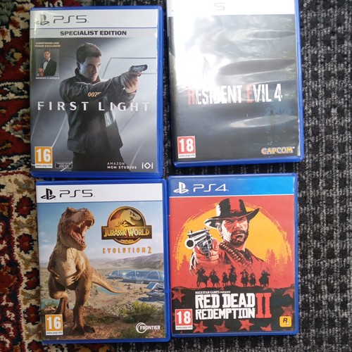 Lot jeux ps5 - ps5, ps4