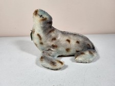 Hermann Teddy Original Mohair Seal Sea Lion Stuffed Toy
