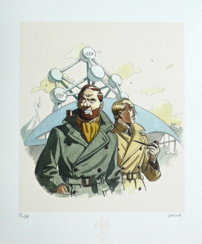 André juillard affiche - andré,