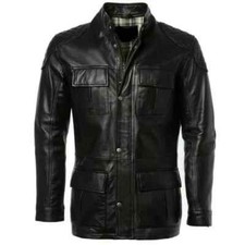 Blouson motard homme 100% cuir