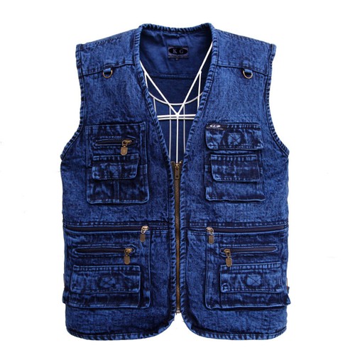 Jeans hommes gilet - sans, manche