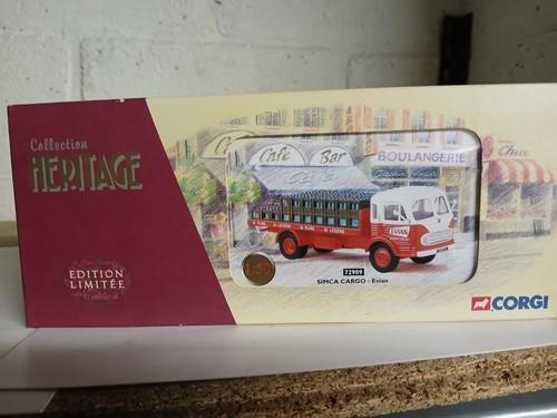 Corgi héritage simca - héritage, 1/50