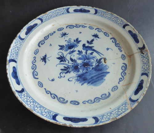 Plat delft 17 ème - /,