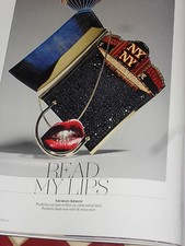 ADVERTISING 2012 ARMANI READ MY LIPS Case Bag