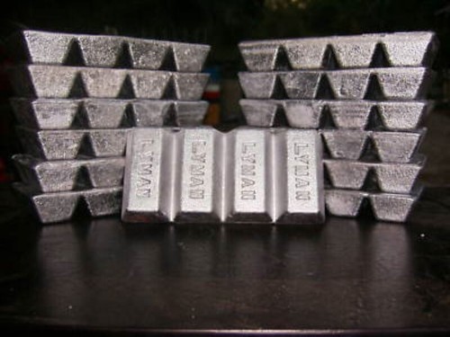Lbs lyman lead ingots - of, /