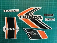 Honda CY 50 rouge stickers