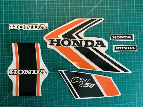 Honda rouge stickers - cy, 50