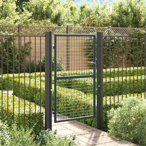 Portail maille jardin acier - portail,