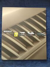Renault Vel Satis Brochure 05/2002