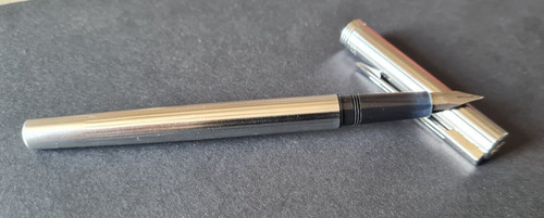 Ancien stylo plume argenté - stylo,