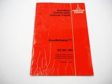 Deutz DX 85 90 110 140 160 Customer Service Training Basic Course T7 June 1980