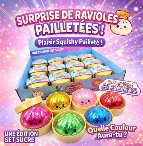 Squishy dumpling paillettes - squishy,