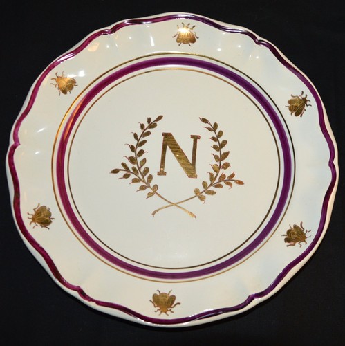 Assiette napoleon faïence - assiette,