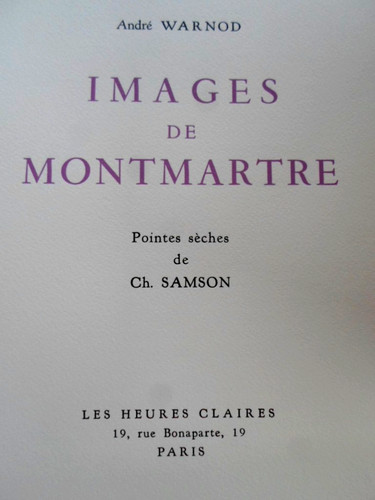 Image montmartre andré - de,