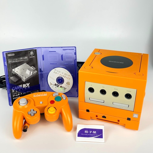 Nintendo gamecube spice orange - gamecube,